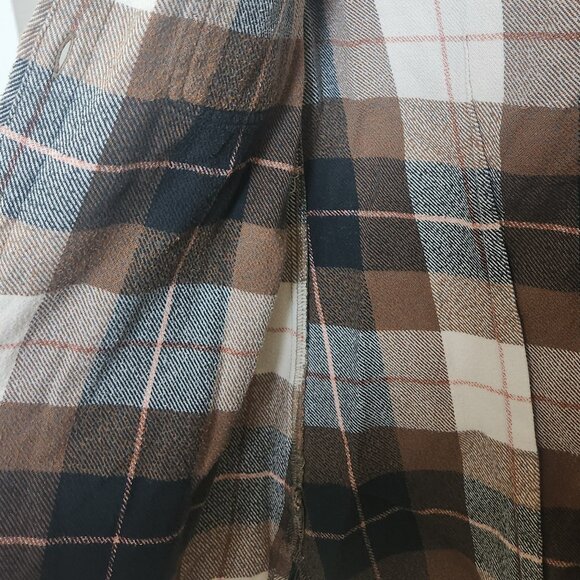 Patagonia Long-Sleeved Fjord Flannel Shirt - Tree Crown Carbon - Picture 9 of 9